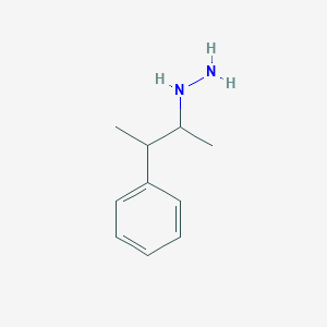  (3-phenylbutan-2-yl)hydrazine