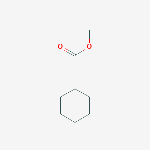 Cyclohexaneacetic acid, alpha,alpha-dimethyl-, methyl ester Cyclohexaneacetic acid, alpha,alpha-dimethyl-, methyl ester