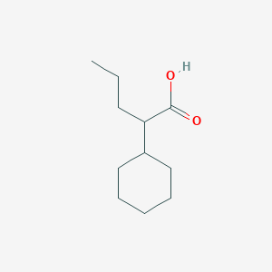 2-cyclohexylpentanoic acid 2-cyclohexylpentanoic acid
