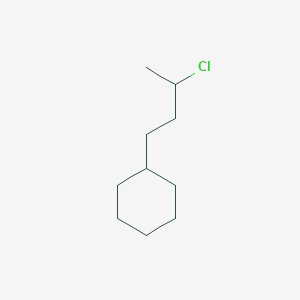 Cyclohexane, (3-chlorobutyl)- Cyclohexane, (3-chlorobutyl)-