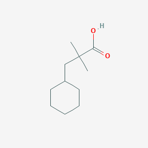 Cyclohexanepropanoic acid, alpha,alpha-dimethyl-