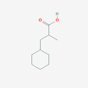 Cyclohexanepropanoic acid, alpha-methyl- 