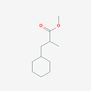 Cyclohexanepropanoicacid,alpha-methyl-,methylester