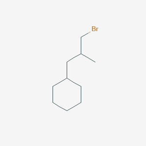 Cyclohexane, (3-bromo-2-methylpropyl)-