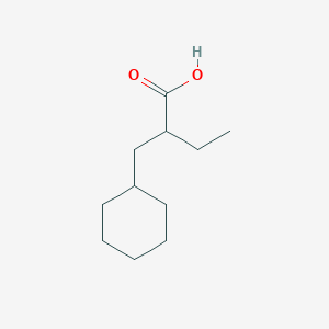 Cyclohexanepropanoic acid, alpha-ethyl- 