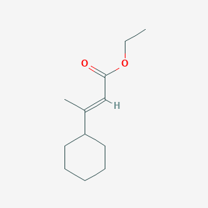2-Butenoic acid, 3-cyclohexyl-, ethyl ester