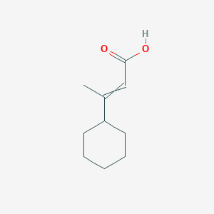 2-Butenoic acid, 3-cyclohexyl-