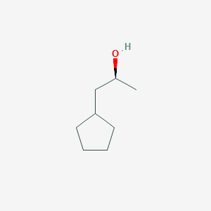 Cyclopentaneethanol, alpha-methyl- Cyclopentaneethanol, alpha-methyl-
