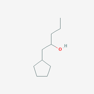 Cyclopentaneethanol, alpha-propyl- Cyclopentaneethanol, alpha-propyl-
