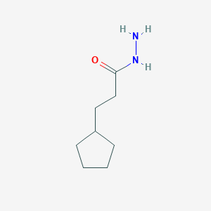 Cyclopentanepropanoic acid, hydrazide Cyclopentanepropanoic acid, hydrazide
