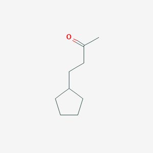 2-Butanone, 4-cyclopentyl- 2-Butanone, 4-cyclopentyl-