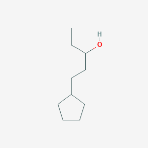 Cyclopentanepropanol, alpha-ethyl- Cyclopentanepropanol, alpha-ethyl-