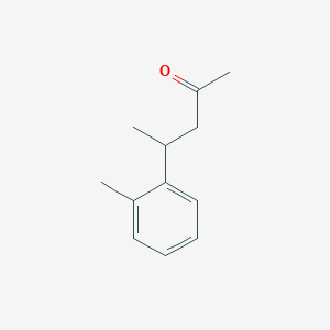 4-(2-methylphenyl)pentan-2-one 