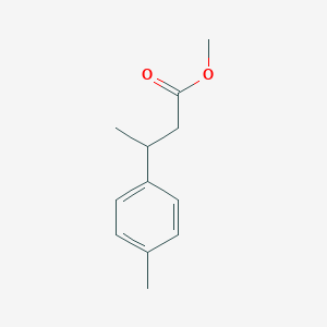 Benzenepropanoic acid, beta,4-dimethyl-, methyl ester