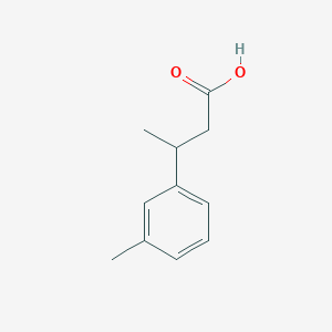 Benzenepropanoic acid, beta,3-dimethyl-