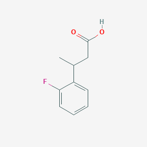  Benzenepropanoic acid, 2-fluoro-beta-methyl- 