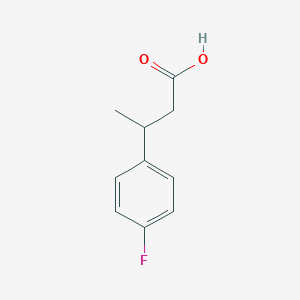 Benzenepropanoic acid, 4-fluoro-beta-methyl- Benzenepropanoic acid, 4-fluoro-beta-methyl-