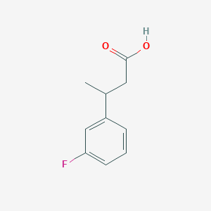 Benzenepropanoic acid, 3-fluoro-beta-methyl- Benzenepropanoic acid, 3-fluoro-beta-methyl-