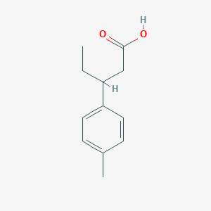 Benzenepropanoic acid, beta-ethyl-4-methyl- Benzenepropanoic acid, beta-ethyl-4-methyl-