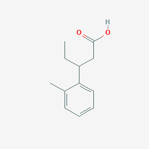 Benzenepropanoic acid, beta-ethyl-2-methyl-