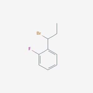 Benzene, 1-(1-bromopropyl)-2-fluoro-