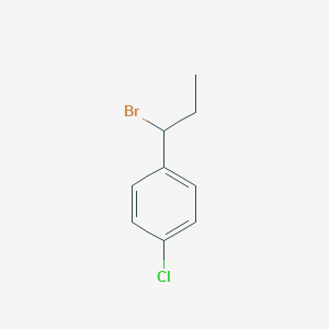 Benzene, 1-(1-bromopropyl)-4-chloro- 