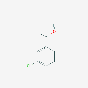 Benzenemethanol, 3-chloro-alpha-ethyl- Benzenemethanol, 3-chloro-alpha-ethyl-