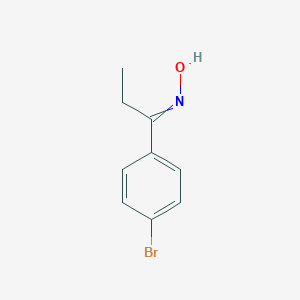 1-Propanone, 1-(4-bromophenyl)-, oxime 