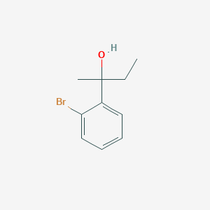 Benzenemethanol, 2-bromo-alpha-ethyl-alpha-methyl- Benzenemethanol, 2-bromo-alpha-ethyl-alpha-methyl-