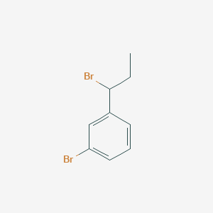 Benzene, 1-bromo-3-(1-bromopropyl)-