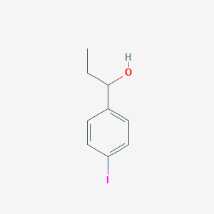 Benzenemethanol, alpha-ethyl-4-iodo-