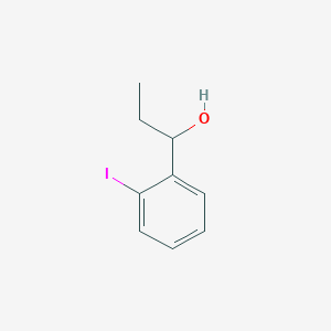 Benzenemethanol, alpha-ethyl-2-iodo-