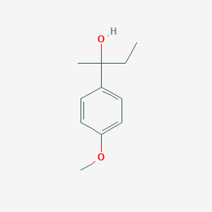 Benzenemethanol, alpha-ethyl-4-methoxy-alpha-methyl- 