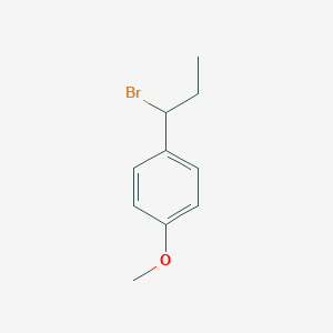  Benzene, 1-(1-bromopropyl)-4-methoxy-