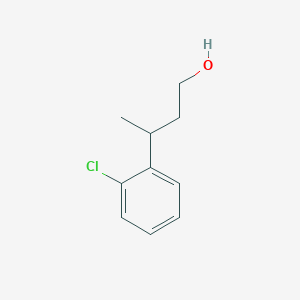 Benzenepropanol, 2-chloro-gamma-methyl- Benzenepropanol, 2-chloro-gamma-methyl-