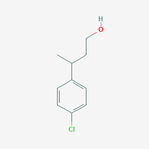Benzenepropanol, 4-chloro-gamma-methyl- Benzenepropanol, 4-chloro-gamma-methyl-