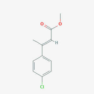 2-Butenoic acid, 3-(4-chlorophenyl)-, methyl ester