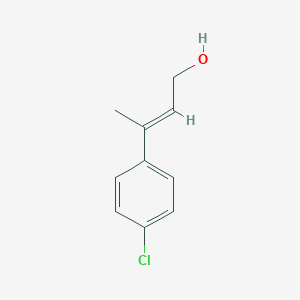 2-Buten-1-ol, 3-(4-chlorophenyl)- 2-Buten-1-ol, 3-(4-chlorophenyl)-