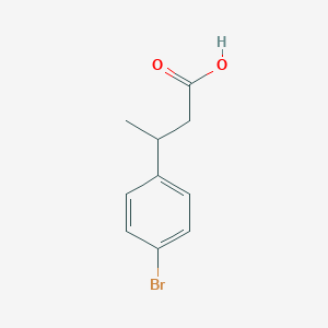 Benzenepropanoic acid, 4-bromo-beta-methyl- Benzenepropanoic acid, 4-bromo-beta-methyl-