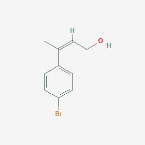 2-Buten-1-ol, 3-(4-bromophenyl)-, (2E)- 2-Buten-1-ol, 3-(4-bromophenyl)-, (2E)-