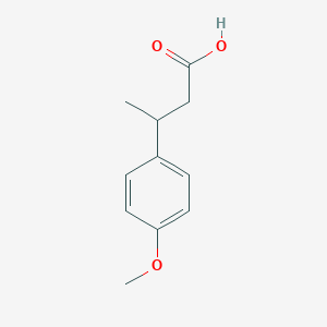 Benzenepropanoic acid, 4-methoxy-beta-methyl- 
