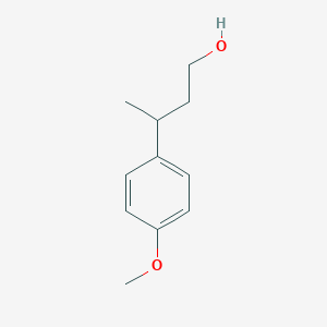 Benzenepropanol, 4-methoxy-gamma-methyl- Benzenepropanol, 4-methoxy-gamma-methyl-