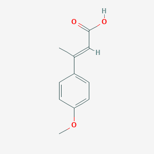 2-Butenoic acid, 3-(4-methoxyphenyl)- 2-Butenoic acid, 3-(4-methoxyphenyl)-
