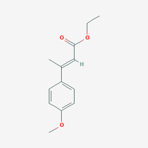 (E)-3-(4-Methoxy-phenyl)-but-2-enoic acid ethyl ester (E)-3-(4-Methoxy-phenyl)-but-2-enoic acid ethyl ester