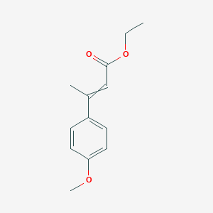 ethyl (E)-3-(4-methoxyphenyl)but-2-enoate 