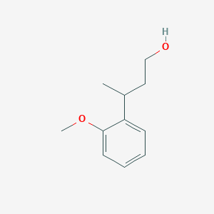 Benzenepropanol, 2-methoxy-gamma-methyl- Benzenepropanol, 2-methoxy-gamma-methyl-