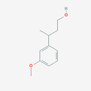 Benzenepropanol, 3-methoxy-gamma-methyl-