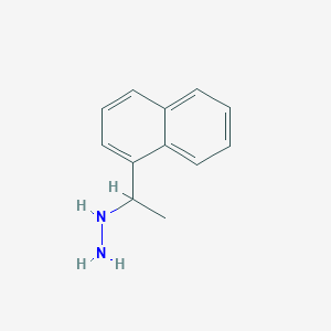 Hydrazine, [1-(1-naphthalenyl)ethyl]- 