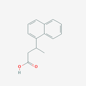 1-Naphthalenepropanoic acid, beta-methyl- 1-Naphthalenepropanoic acid, beta-methyl-