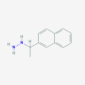 Hydrazine, [1-(2-naphthalenyl)ethyl]-